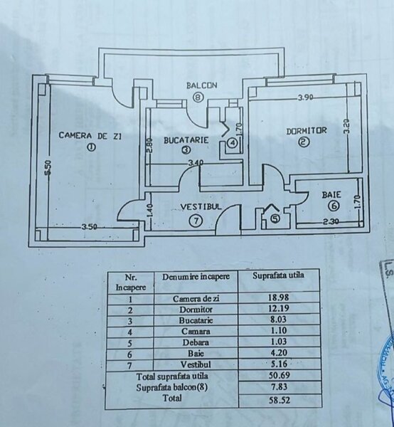Stefan cel Mare, Lizeanu, Romstal, decomandat, bl. 1981.